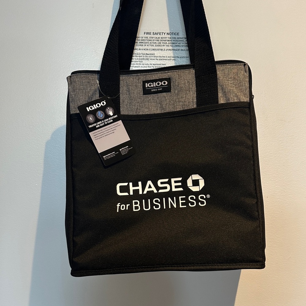 Igloo Black and Gray Cooler Bag